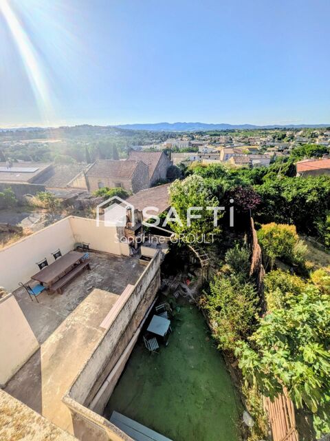   VIGNERONNE avec JARDIN et TERRASSE, GARAGE et DÉPENDANCE - VUE DÉGAGÉE Maison - 3 pièce(s) - 76 m²