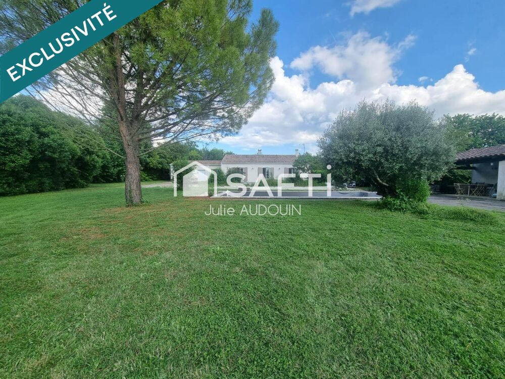 Vente Maison Pavillon atypique de 143 m² sur son parc d'exception - 10 min de MATHA Ballans