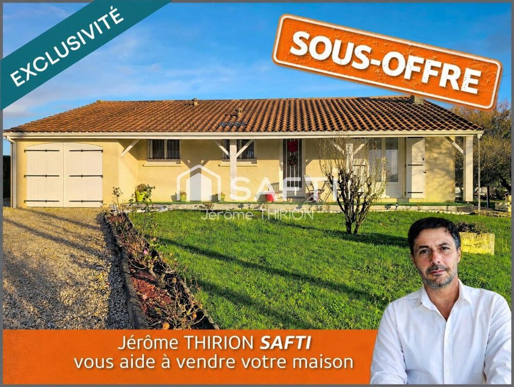 Vente Maison Maison 3 chambres avec joli terrain et doube garage spacieux Saint-mariens
