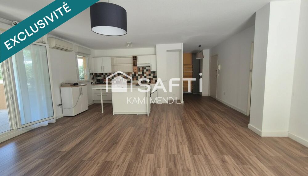 Vente Appartement Appartement T4 88m² + Terrasse 80m² + Parking 13011 Marseille 11