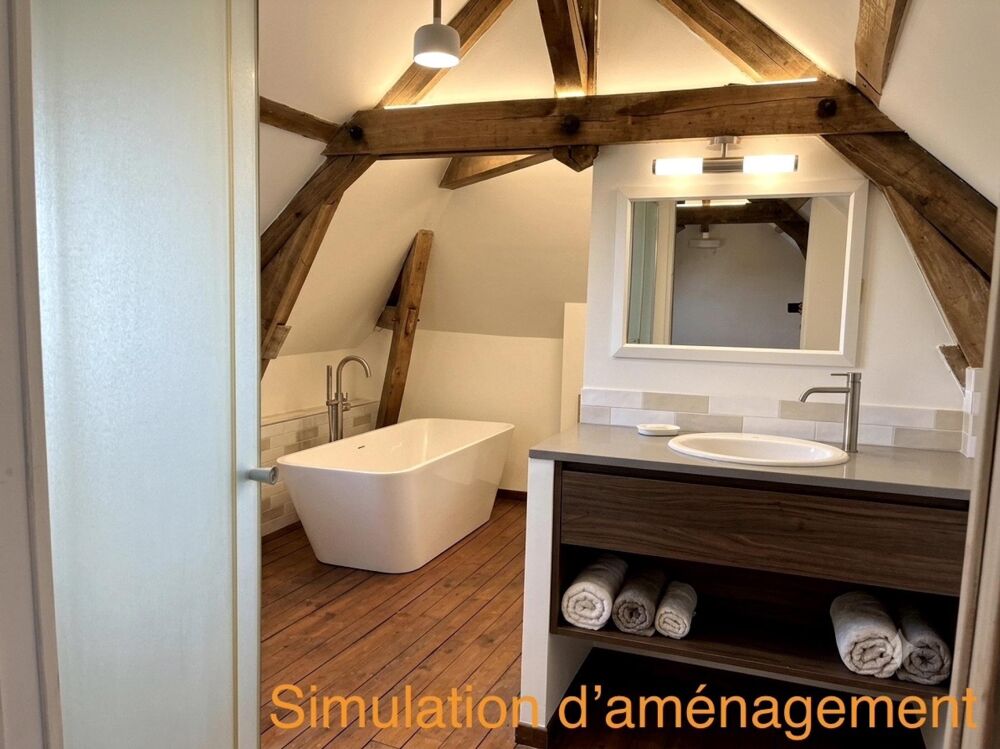 trois chambres, deux salles d'eau,