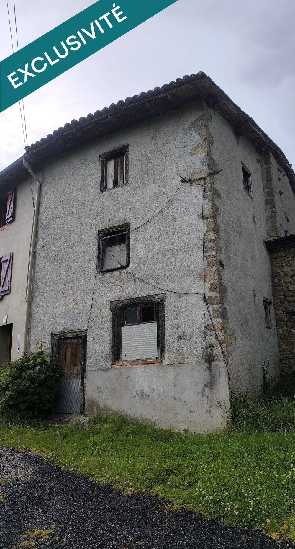 Vente Maison Maison de campagne enti�rement � r�nover Escoutoux