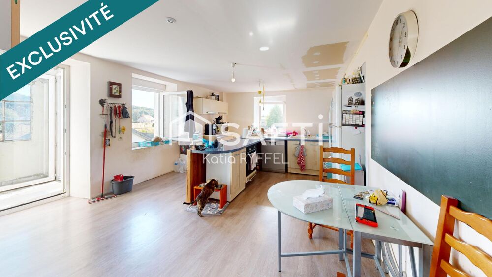 Vente Maison 188 m² habitable, 1000m² de terrain, chauffage central Champagney