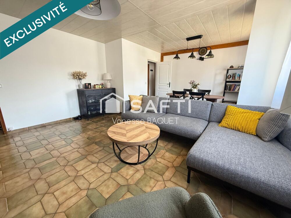 Vente Maison Franconville – Maison 4 pièces rénovée, 3 chambres, sous-sol total Franconville