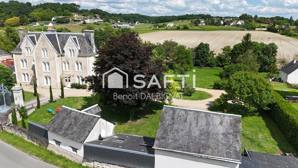 Vente Propriété/Château Manoir 19ème siècle en parfait état et ses gites rénovés. Chinon