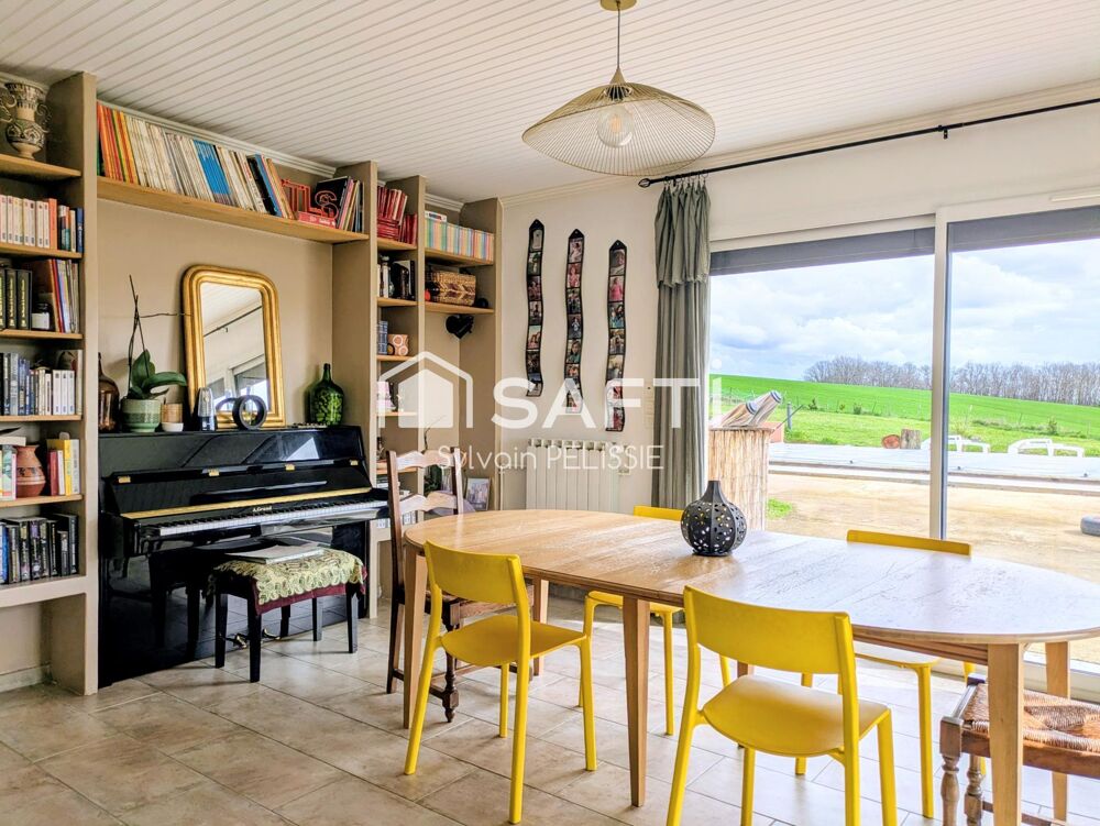 Vente Maison Maison 167m² performante (DPE C) sur les hauteurs avec piscine au sel et terrain 1,7 Ha Labarthe