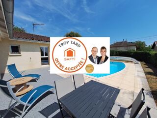 Vente Maison Maison de plain pied de 146m² , 4 chambres avec véranda et piscine Ambronay