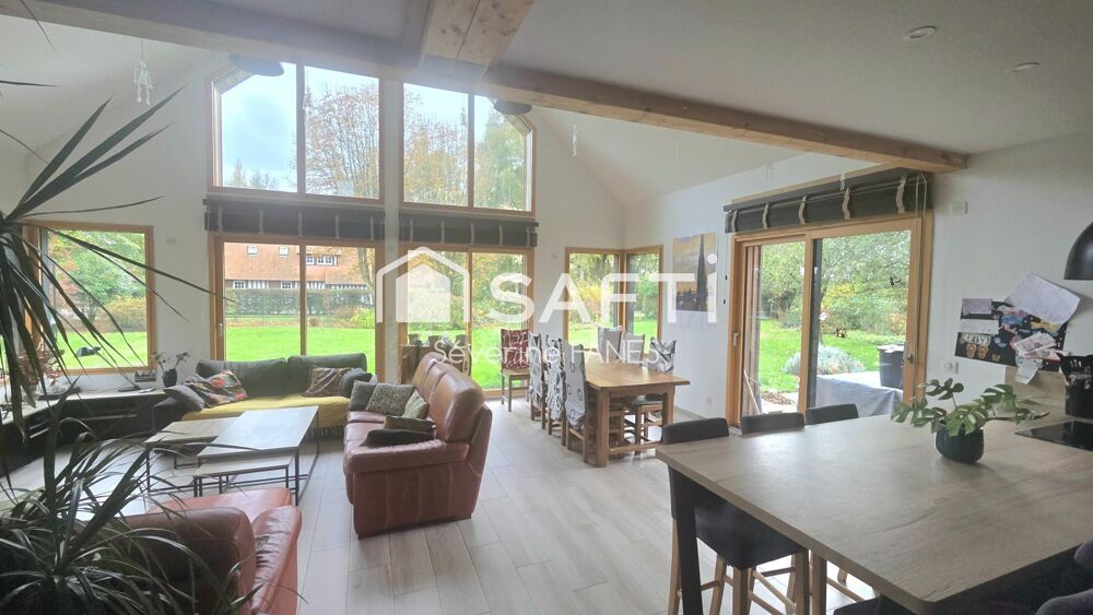 Vente Maison MAISON BOIS d'architecte 177m² ISNEAUVILLE Isneauville