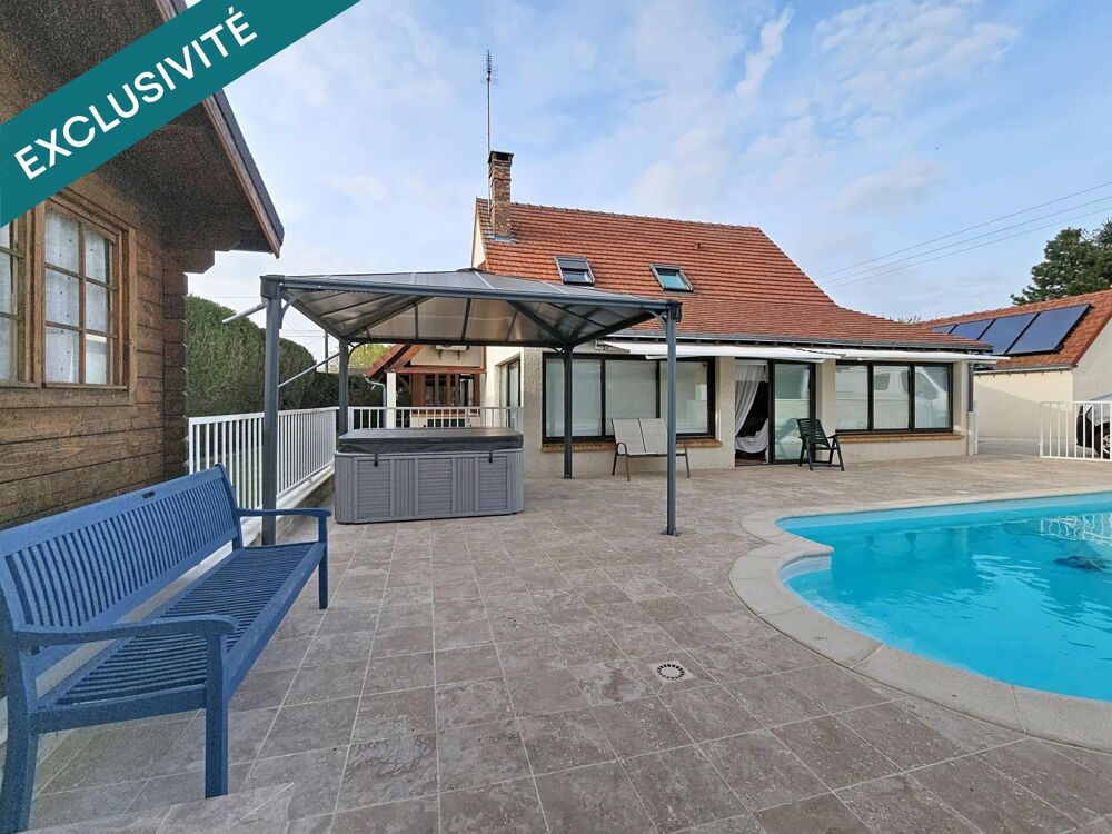 Maison 6 pièces 160m² avec piscine creusée proche Provins
