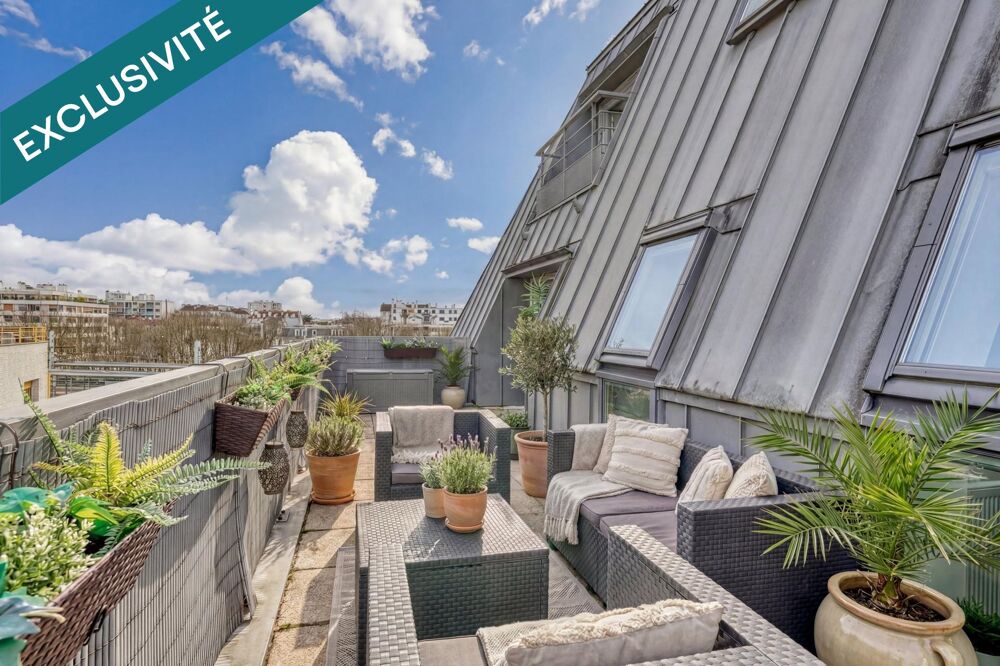 Vente Appartement 4 pièces avec terrasse de 22m² quartier des fleurs Alfortville