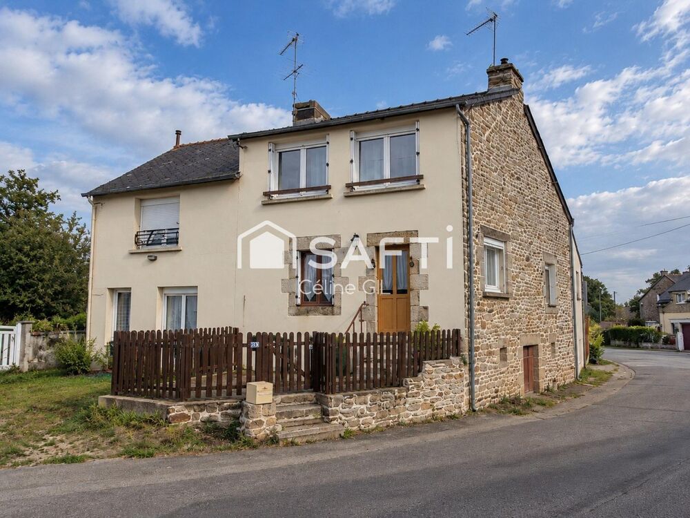Vente Maison GUILLAC – MAISON EN PIERRE, 3 CHAMBRES, VIE DE PLAIN-PIED Guillac