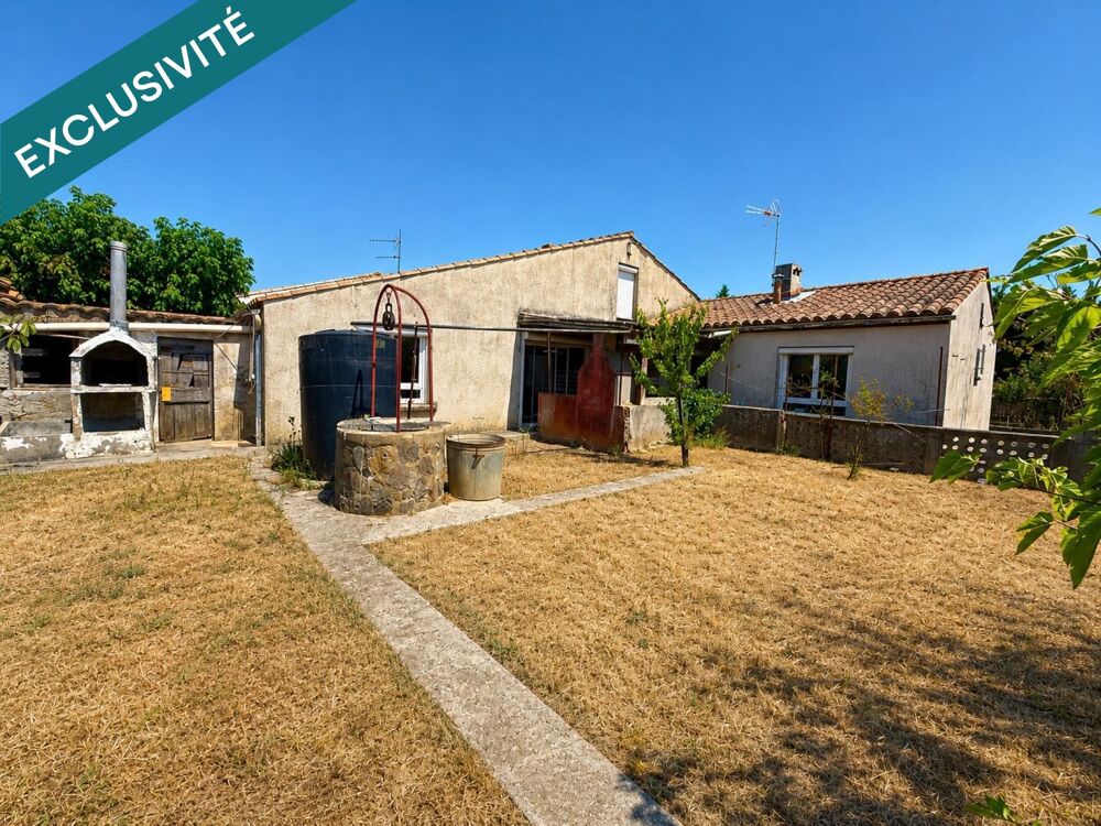 Vente Maison Maison familiale aux beaux volumes – 110 m² – Jusqu'à 4 chambres – Garage – Terrain de 474 m² – Trèbes Trebes