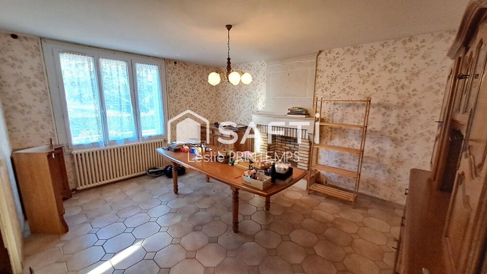 Maison 3 chambres avec ascenseur et beau terrain arboré constructible