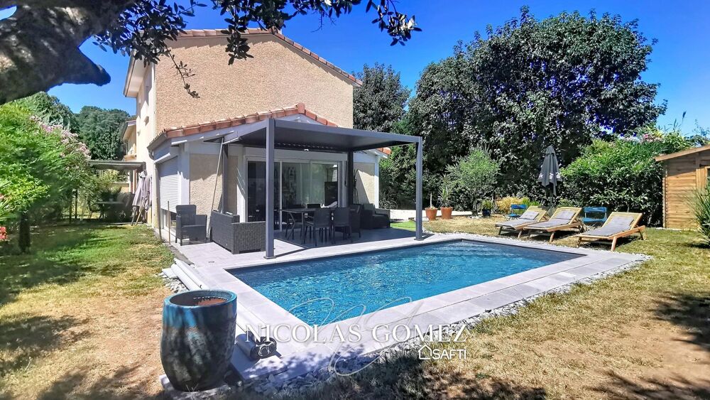 Belle maison T4 111 m² avec piscine, garage, DPE "C" - Collonges-Au-Mont-d'Or