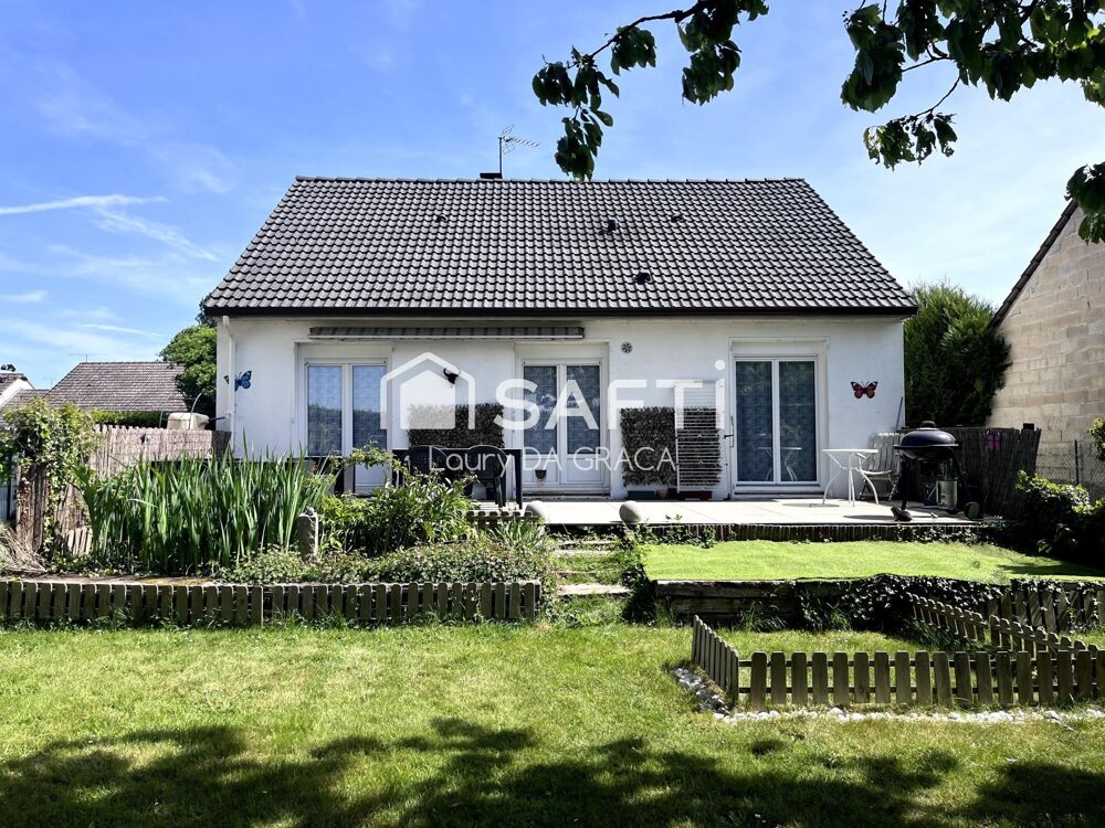 Maison de plain-pied avec sous-sol total 72m2