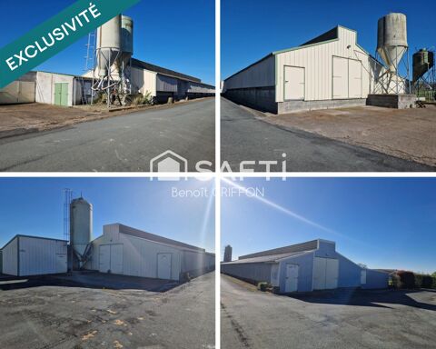 Ensemble agricole sur 9 ha cl&ocirc;tur&eacute;s 350000 44190 Boussay