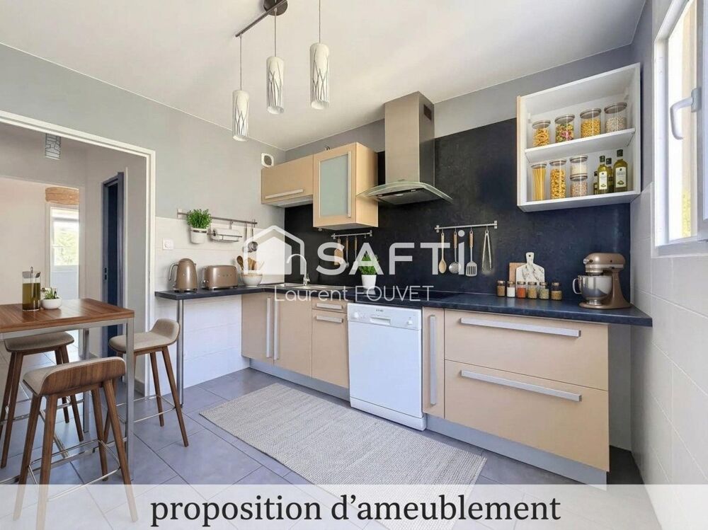 Balcon avec une vue dégagée, , parc au pied de l'immeuble et garage !