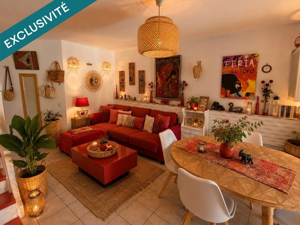 Vente Maison Montpellier Ovalie, Maison T4 avec jardin, terrasse et 2 parkings Montpellier