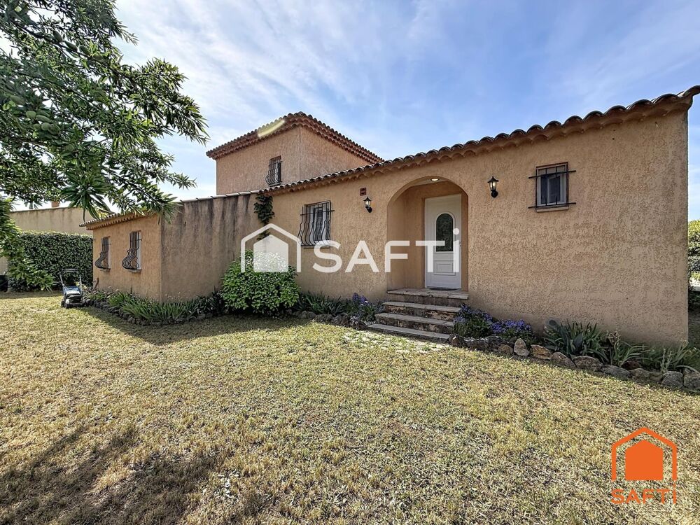 Vente Maison Villa 102m² sur 1000m² de terrain clos avec piscine et garage Regusse