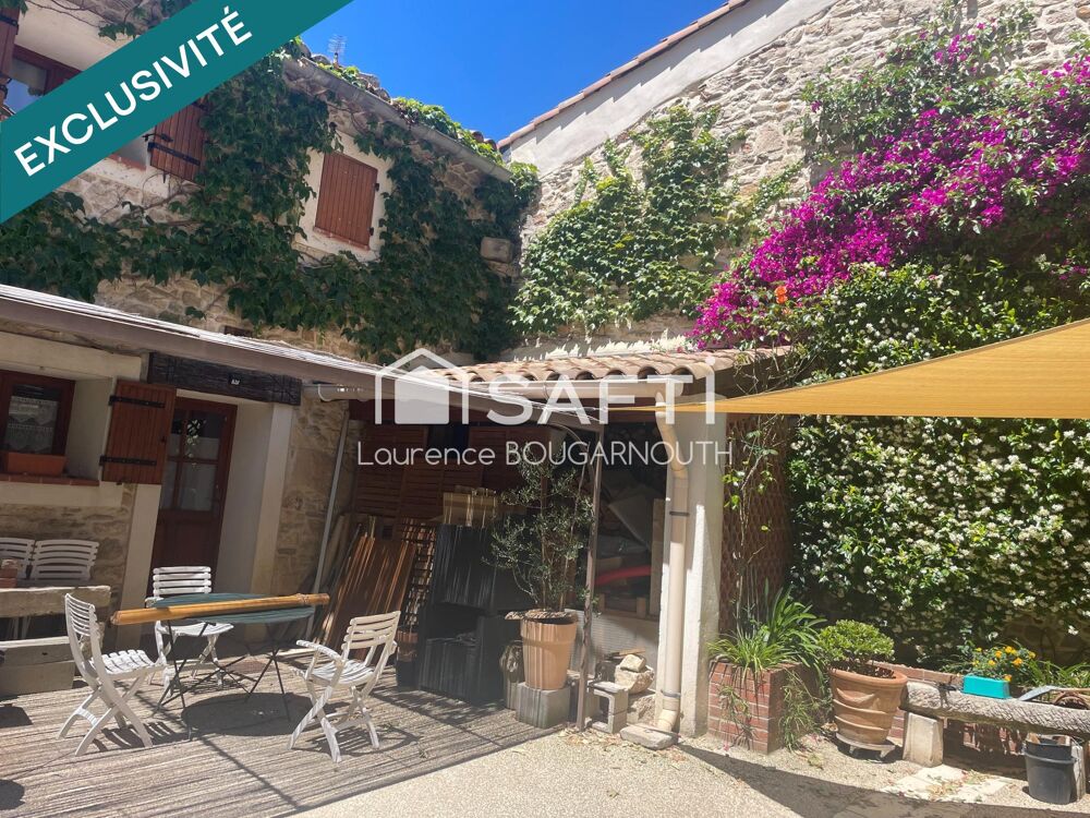 Maison et Appartement 184m² avec cour intérieure