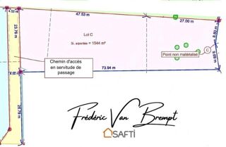  Terrain à vendre 1544 m²