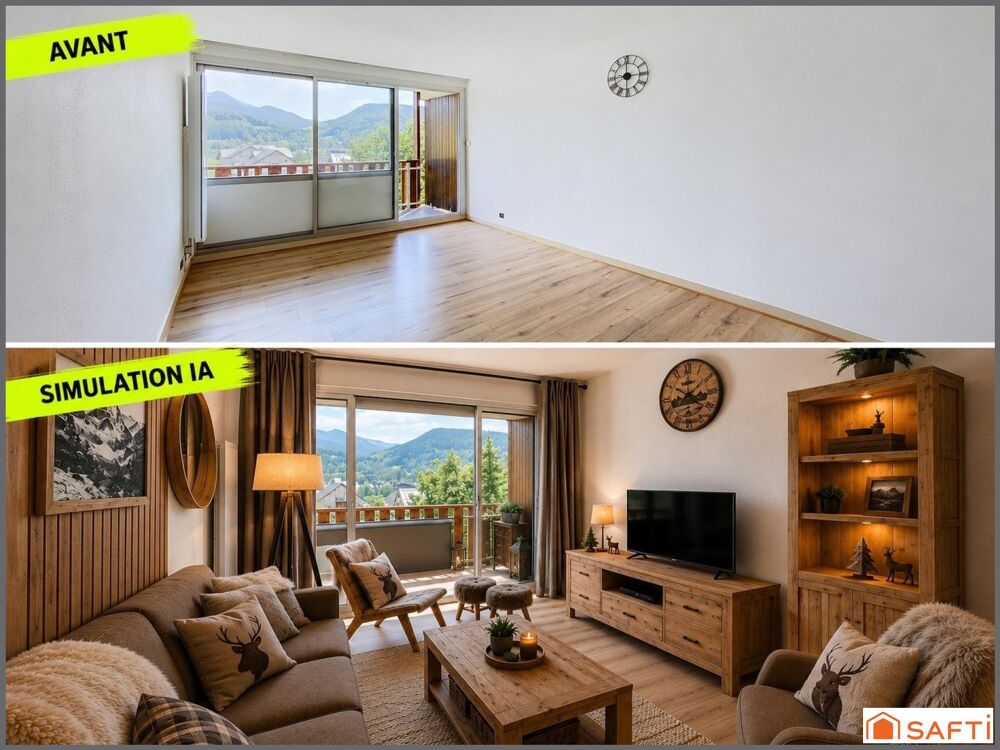 Vente Appartement Studio + cabine 27 m2, exposé sud, balcon, ascenceur. Villard-de-lans