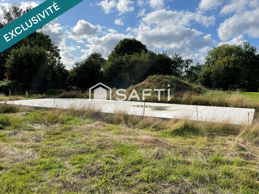 Vente Terrain Terrain constructible. Façade 32m. Proche frontière. Taisnières-sur-hon