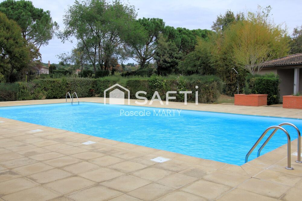 Vente Appartement T2 rénové, terrasse, pergola, 2 parkings, piscine. Castelnau-d'estretefonds