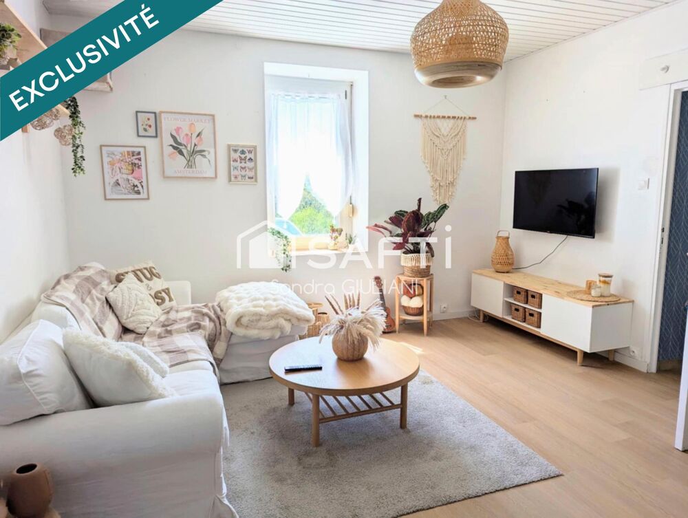 Maison avec 4 chambres, 2 terrasses et grand jardin !
