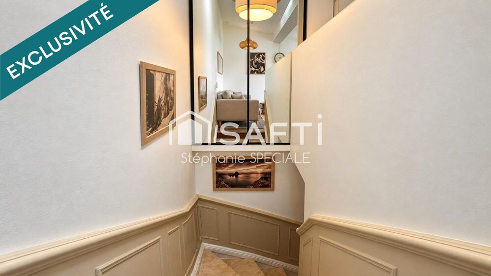 Vente Appartement LE CANNET – VIEUX CANNET | DUPLEX DE CHARME AVEC TERRASSE & VUE PANORAMIQUE Le cannet