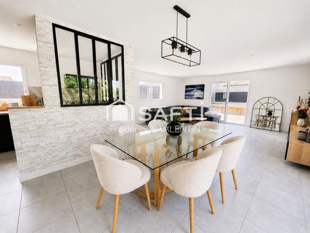 Maison contemporaine T5 de plein pied à gragnague