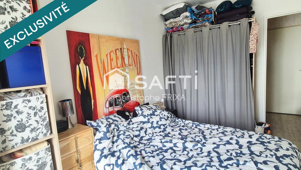 Appartement T3 proche jardin des plantes avec balcon et parking sous terrain