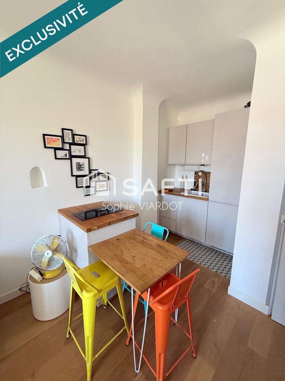 Charmant 2 pièces de 28 m² au coeur de Carqueiranne  Idéal investissement ou premier achat