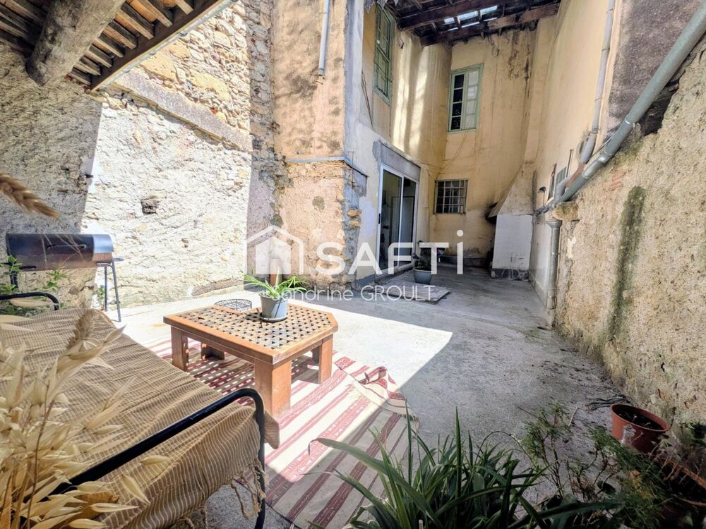 MAISON DE VILLAGE avec GRAND GARAGE+ APPARTEMENT+STUDIO