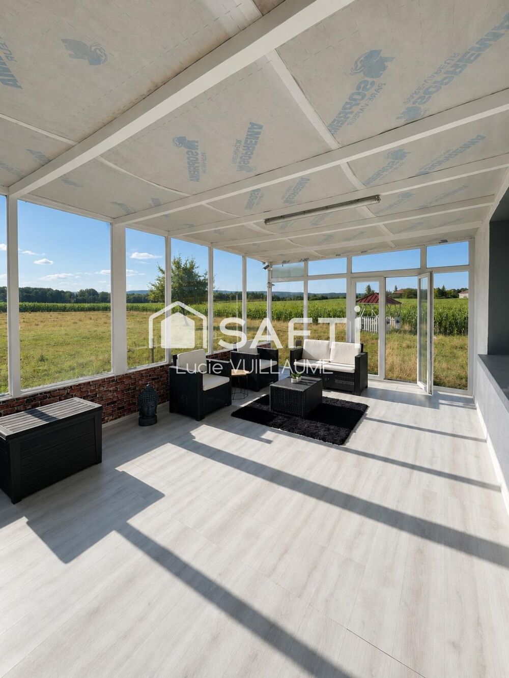 Vente Maison Vue campagne, grande véranda et vaste terrain Girecourt-sur-durbion