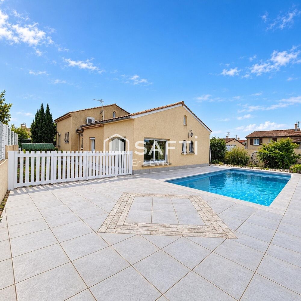 Vente Maison Maison libre  190 m2, 5 ch, jardin 727 m2, piscine Bourg-les-valence