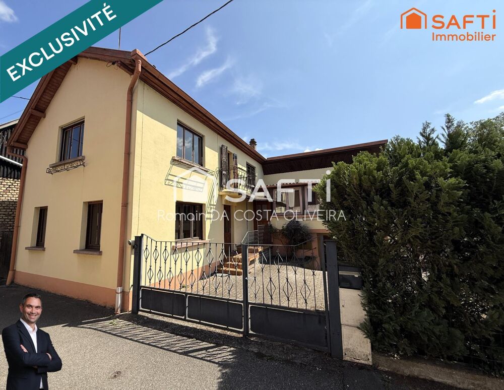 Charmante maison de 5 pièces à rénover sur 2,27 ares de terrain !