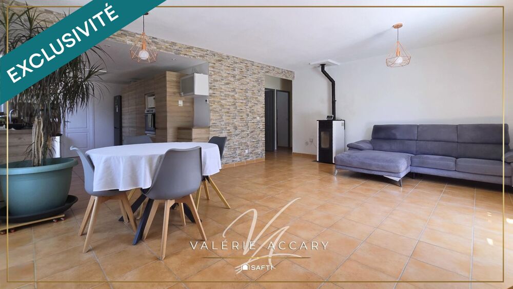 Rocbaron : Maison individuelle de 87 m² sur un terrain de 400 m² avec 3 chambres, piscine, garage