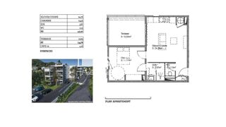  Appartement à vendre 2 pièces 45 m²