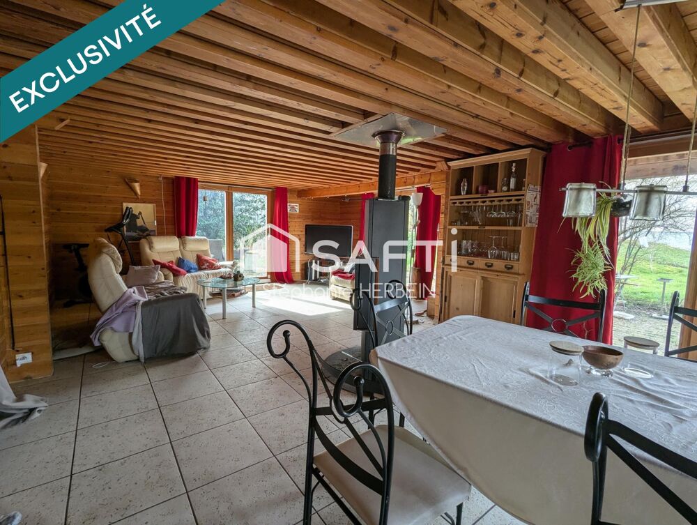 Maison de 177m2 , comprenant 3 chambres sur un terrain de 706m2
