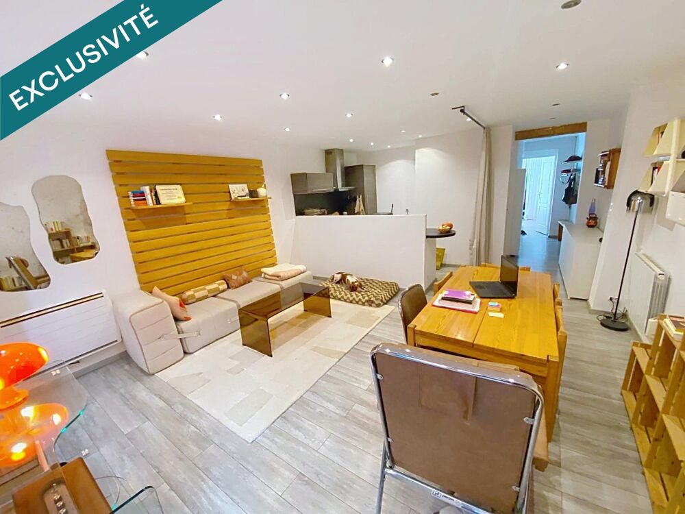 Appartement traversant de 49m² - 1er étage