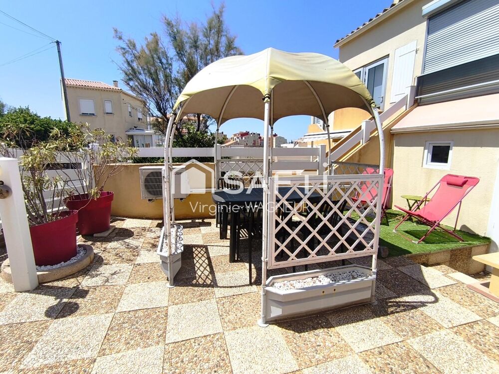 Vente Appartement T3 en RDJ avec belle terrasse et parking privé. Cap d'agde