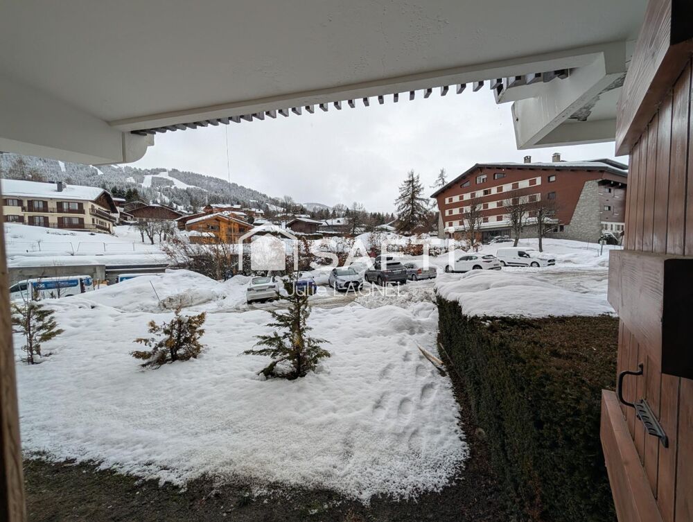 Studio cosy avec vue montagne à Megève