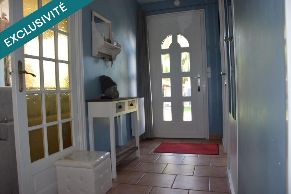 Vente Maison Pavillon individuel brique 4chambres semi plain pied. Aniche