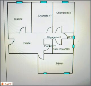  Appartement � vendre 3 pi�ces 71 m�