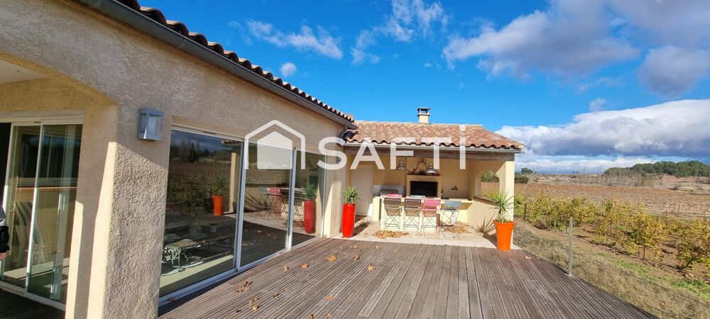 Vente Maison Pavillon familial,4 chambres,piscine,belle parcelle Saint-couat-d'aude