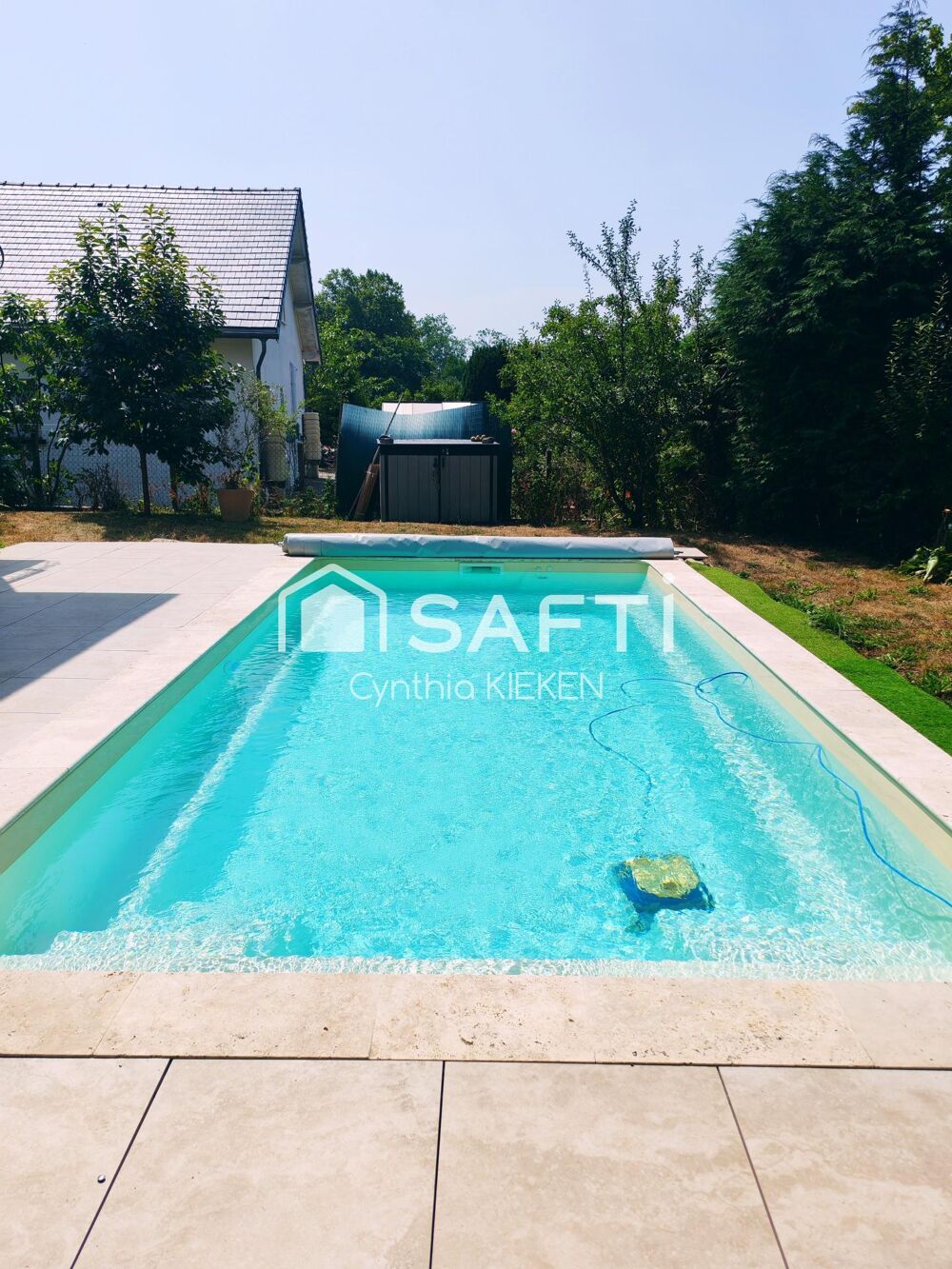Maison familiale piscine accès PMR