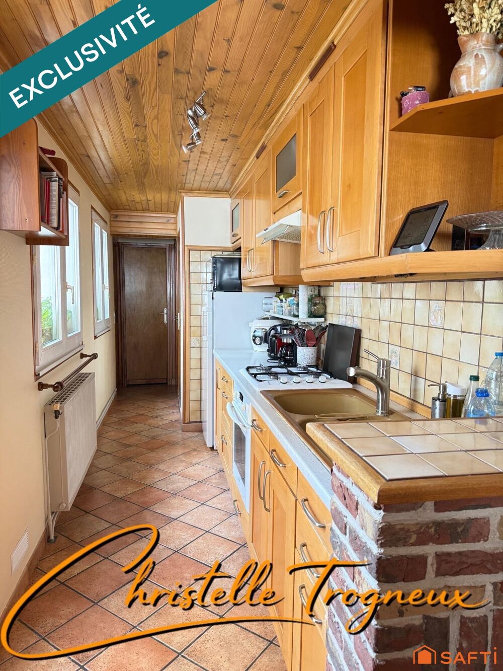 EXCLUSIVITÉ À AMIENS  3 CHAMBRES, BUREAU, COUR ET GARAGE POSSIBLE !