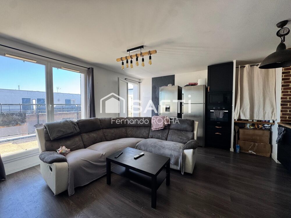 Vente Appartement 3 pièces avec terrasse et 2 parkings Pierrelaye