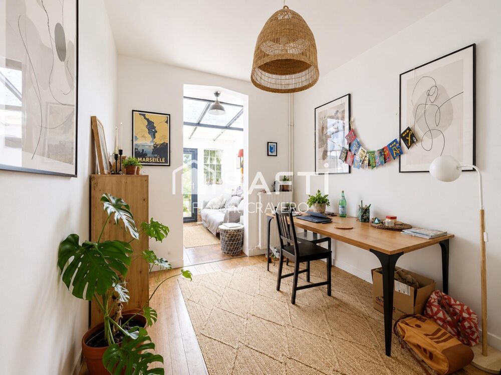 Vente Maison Maison familiale – 3 chambres + bureau – Terrasse – Quartier des Rigollots Fontenay-sous-bois